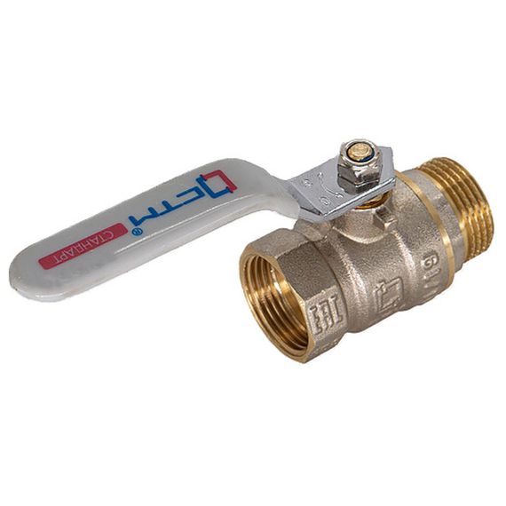 Кран шар. для воды 3/4 г/ш рычаг CTM СТАНДАРТ CWFMH034 — (5)