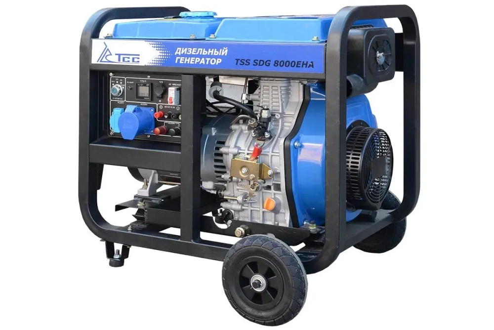 Дизельный генератор (8 кВт) TSS SDG 8000EHA