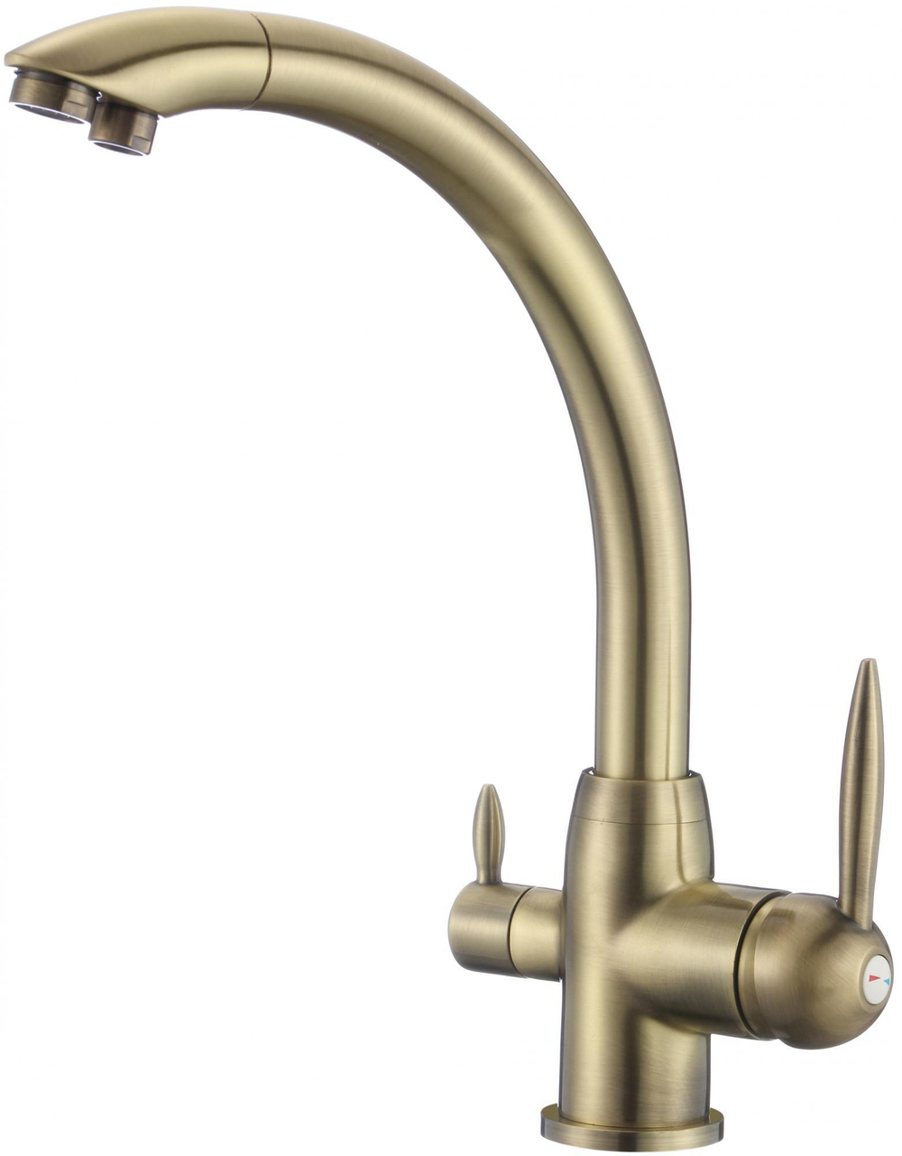 Смеситель для кухонной мойки с фильтром питьевой воды Savol S-L1699C