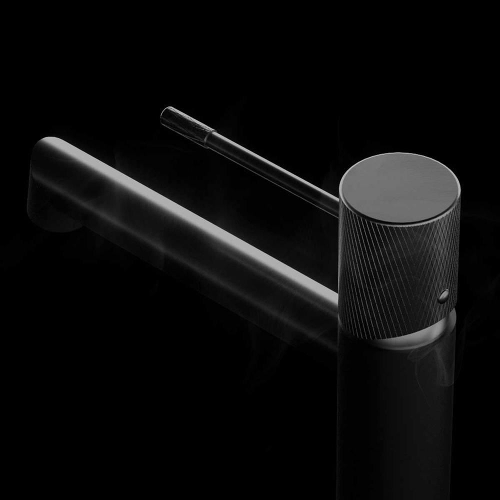 Смеситель для раковины Дизаер (Desire) Vincea VBF-1D2MB однорычажный, черный