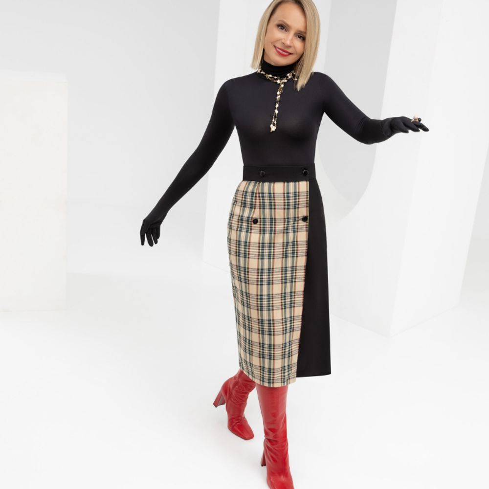 Юбка Незабываемая моя (тренди) Charutti (Акция)