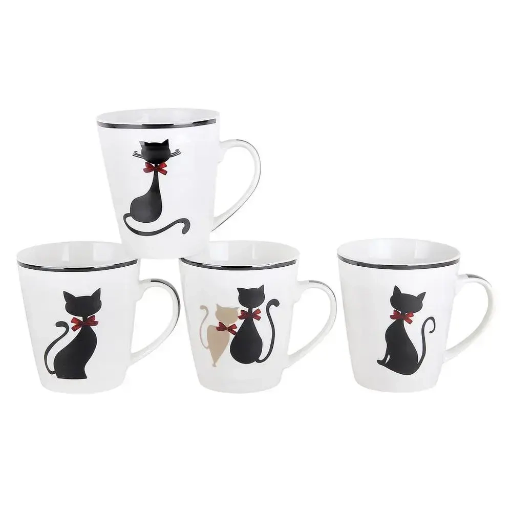 Кружка 350мл микс Котики