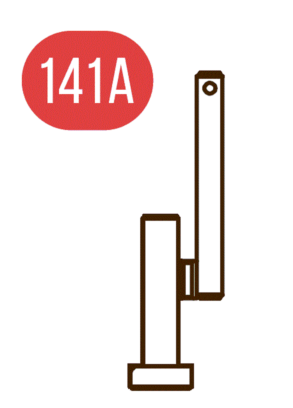 Запчасть №141A для HGSR. Ствол тип M