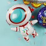 Шар (33''/84 см) Фигура, Космонавт, 1 шт.