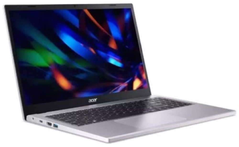 Ноутбук  Acer Extensa 15 EX215-33-P56M 15.6 ", N, 8 Гб RAM, 256 Гб SSD, UHD Graphics, Серебристый