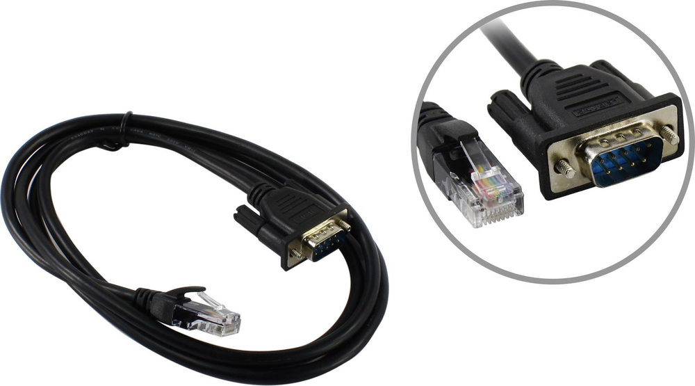 KS-is &lt;KS-444M&gt; Консольный кабель для Cisco RJ45M -&gt; COM9M (RS232)