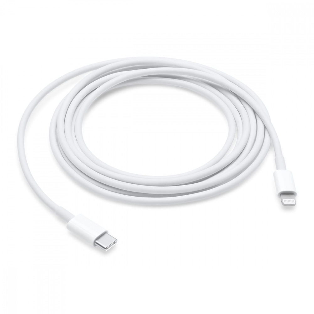 Кабель с оплёткой Apple USB-C – USB-C, 2 м Белый