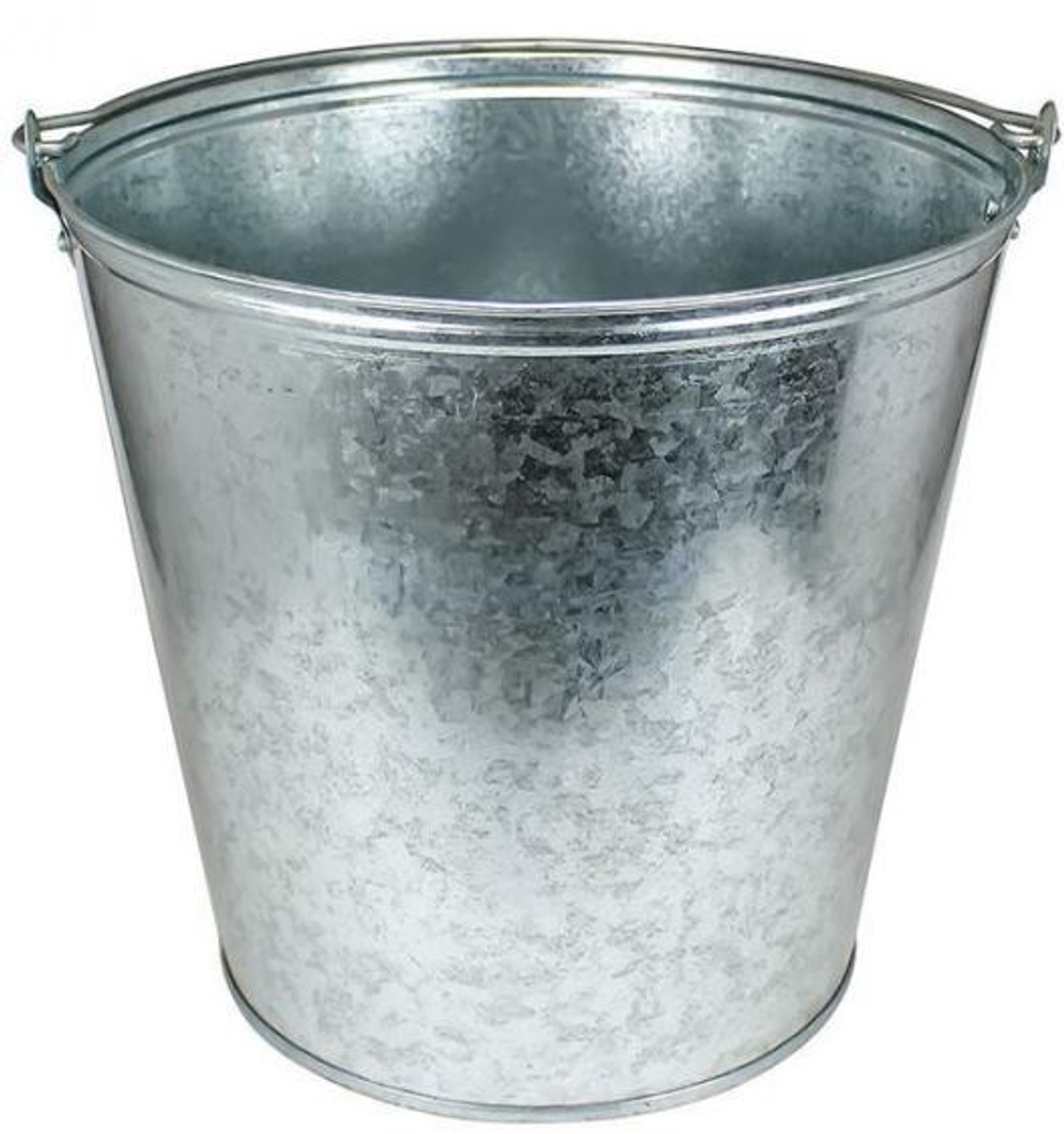Ведро оцинкованное 15л, (1/10)