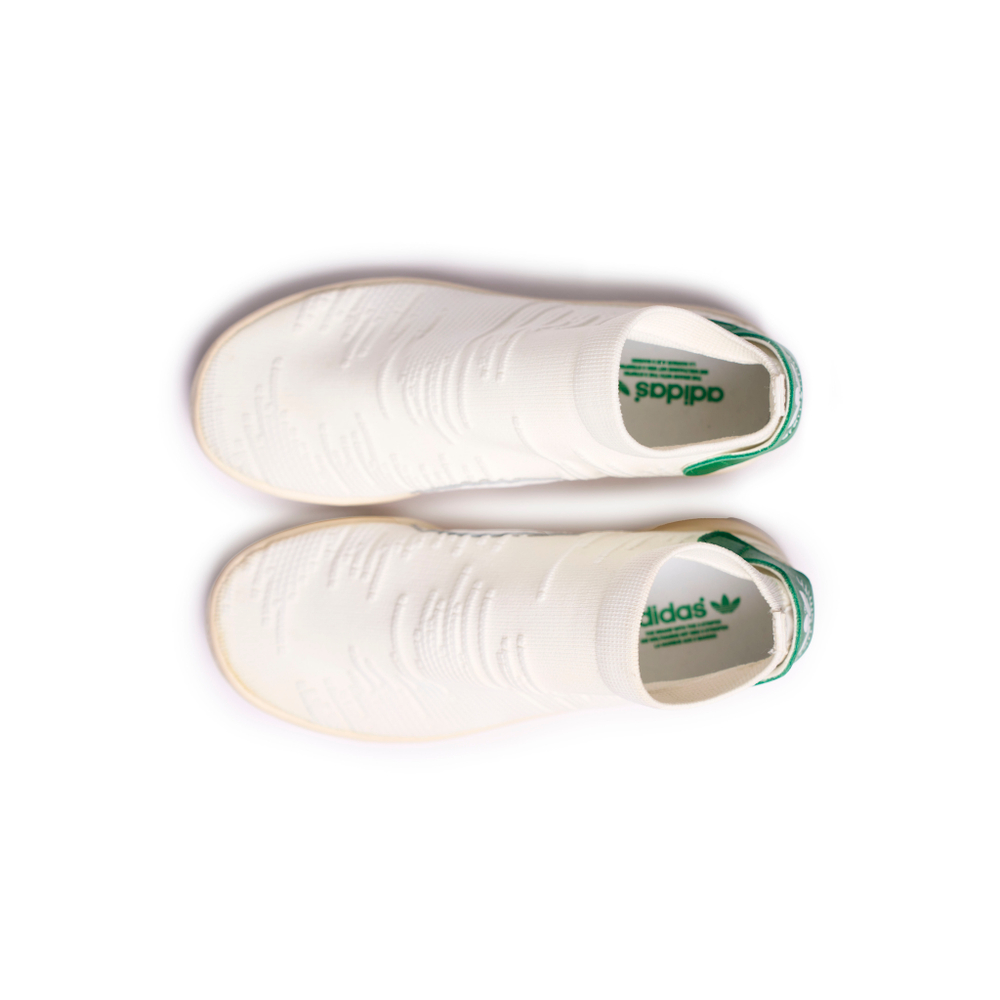 Adidas Stan Smith Primeknit Sock "White Green"