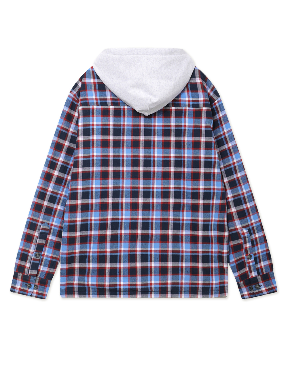Рубашка С Капюшоном Hooded Flannel Shirt
