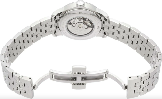 Tissot T006.207.11.116.00 механические женские часы вид сзади