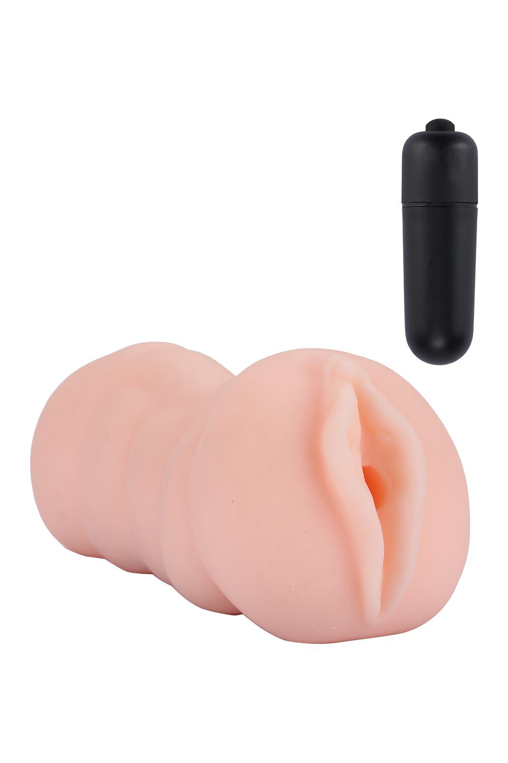 Телесный мастурбатор-вагина Tracey Vibrating Vagina Stroker