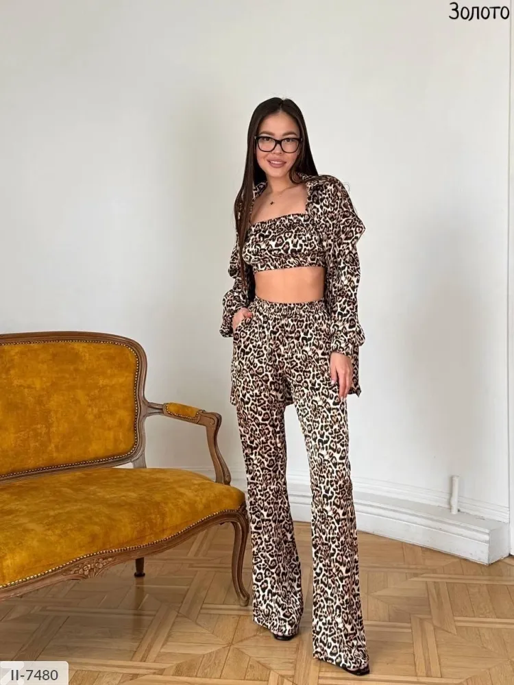 Костюм тройка II-7477 Фабрика Моды