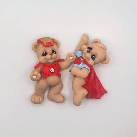 Набор "Супермен и Железный мишка"