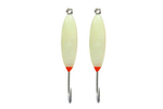 Мормышки фосфорные №21 "Лодочка 2Ф с ушком" 100шт