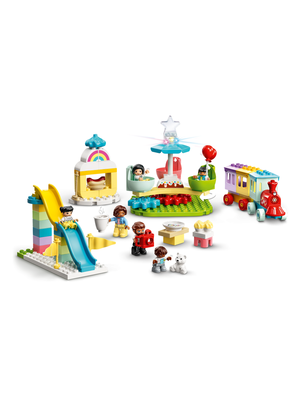 Конструктор LEGO DUPLO 10956 лего Парк развлечений, развивающий набор для малышей, оригинал LEGO