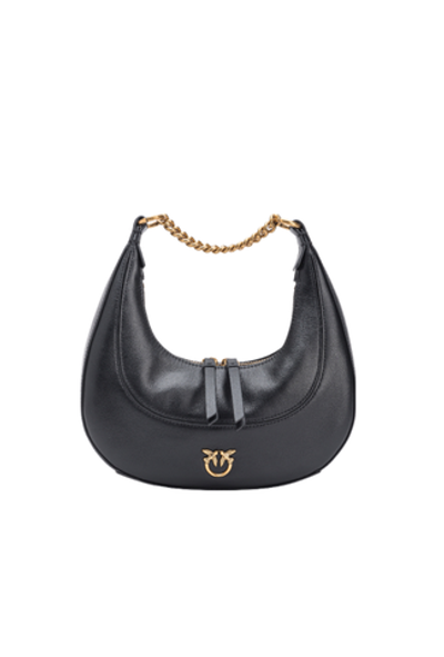 MINI BRIOCHE BAG HOBO - black