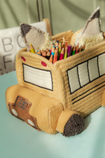 Корзина Lorena Canals Mini School Bus (40 x 30 x 55 см)