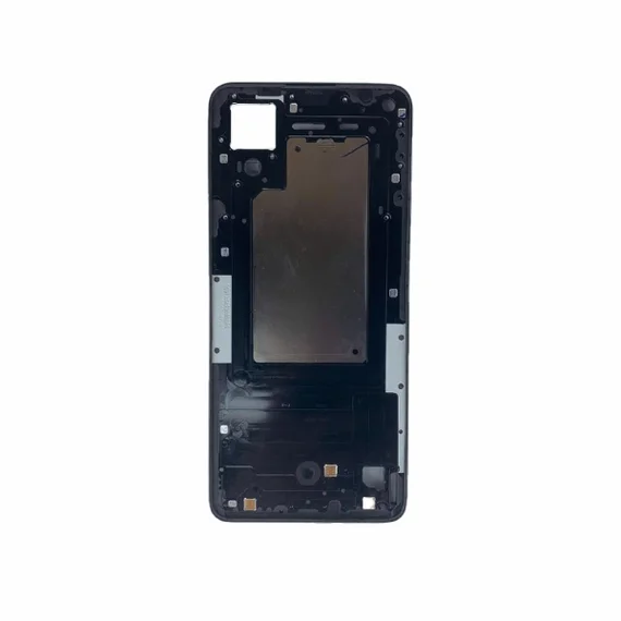 Средняя часть корпуса (рамка) для OnePlus 9RT черная (Dark Matter)