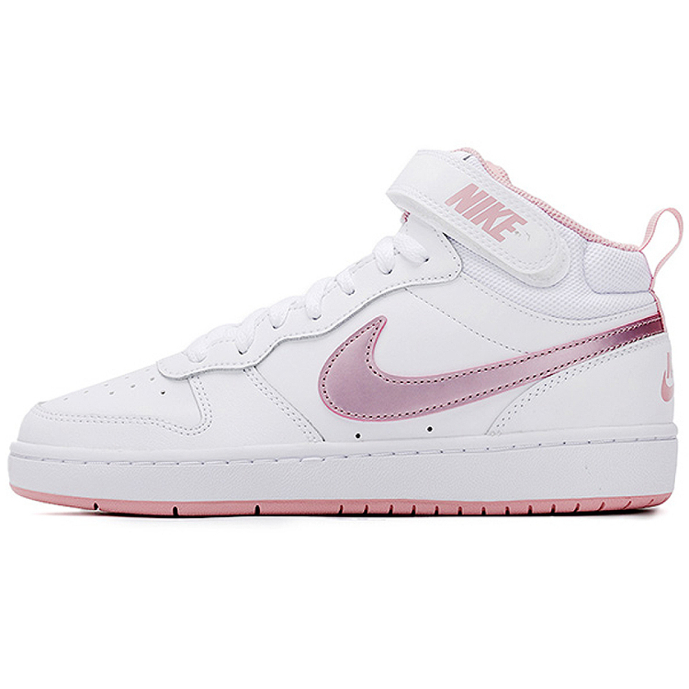 Кроссовки Nike Court Borough Mid 2 GS White Pink Glaze