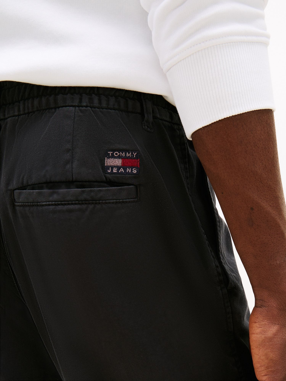 Брюки Tommy Jeans Relaxed Tapered Pant Black