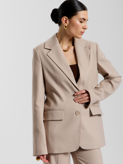 Песочный пиджак Купер