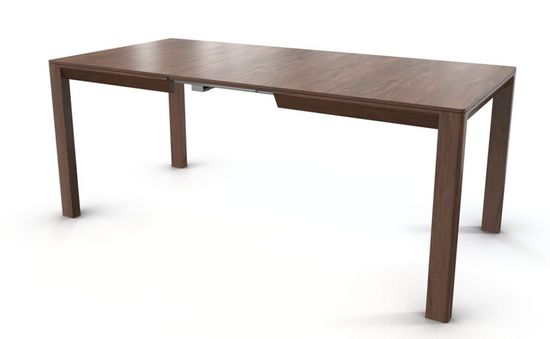 Стол РЕНЦО 140/90 раздвижной (+50+50) прямоугольный со столешницей из шпона/Орех Американский