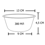 Миска "efox" для питомцев из нержавеющей стали, форма чаша