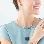 Кольцо Coeur de Lion Blue-Silver 18 мм 1200/40-0717 56
