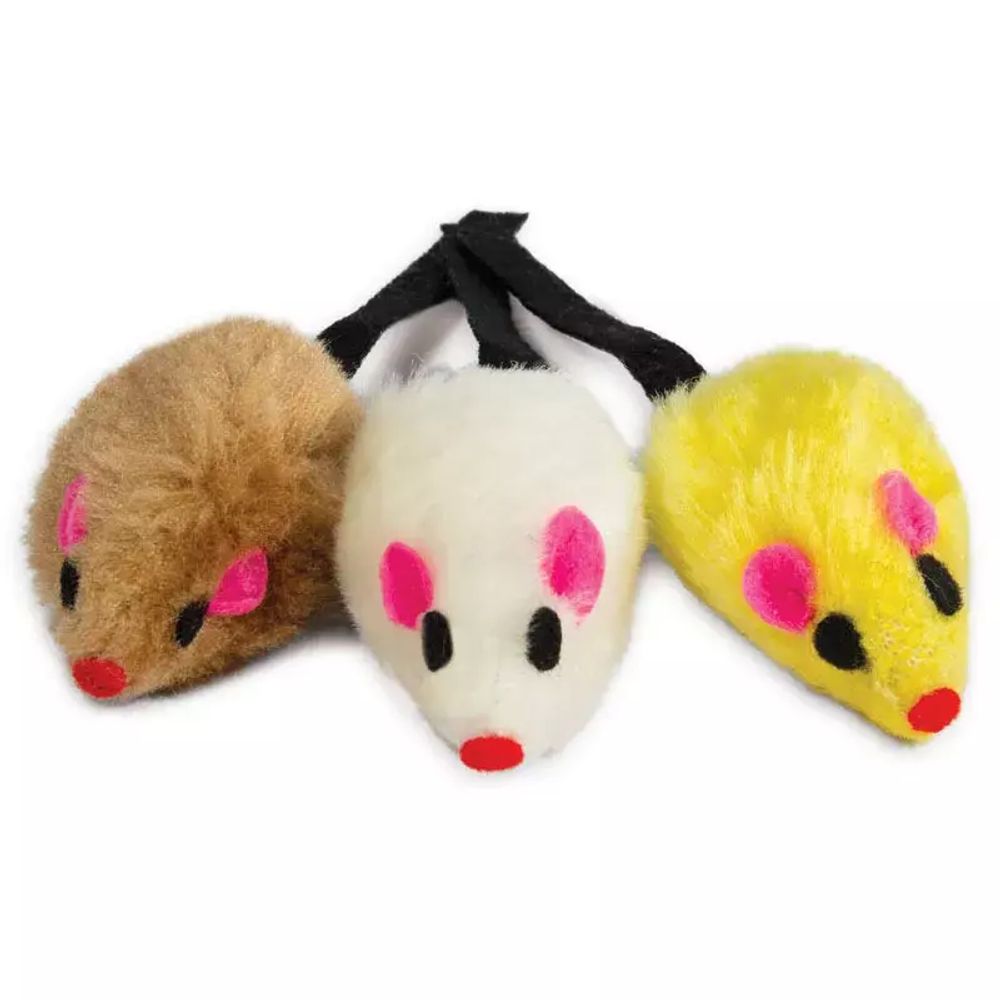 Игрушка для кошек Мышь мягкая