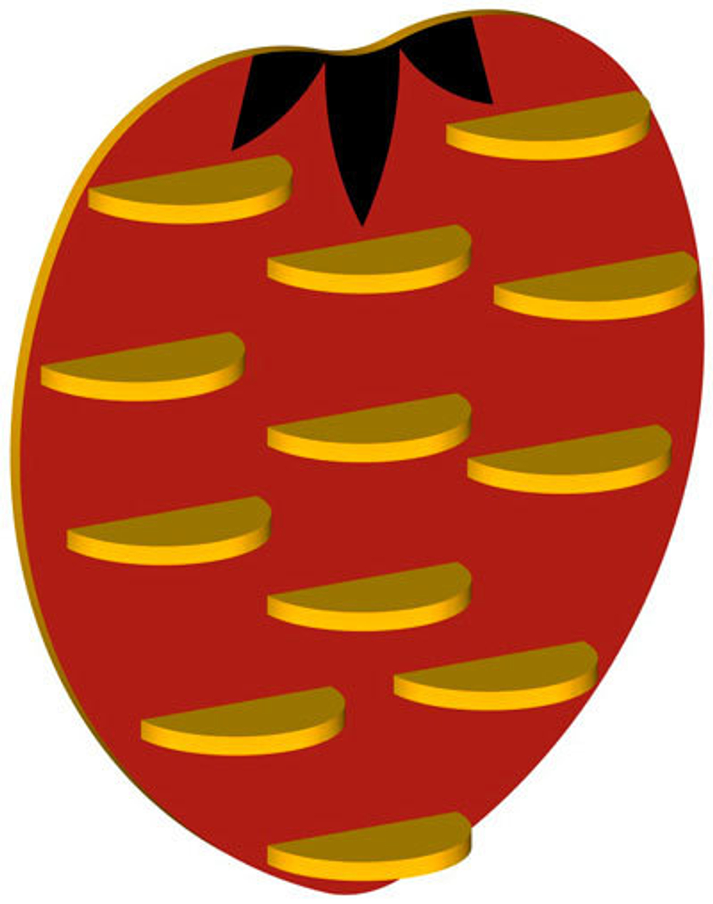 Подставка для поделок в детском саду "Ягодка"