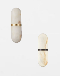 Настенные светильники из испанского мрамора 🤍