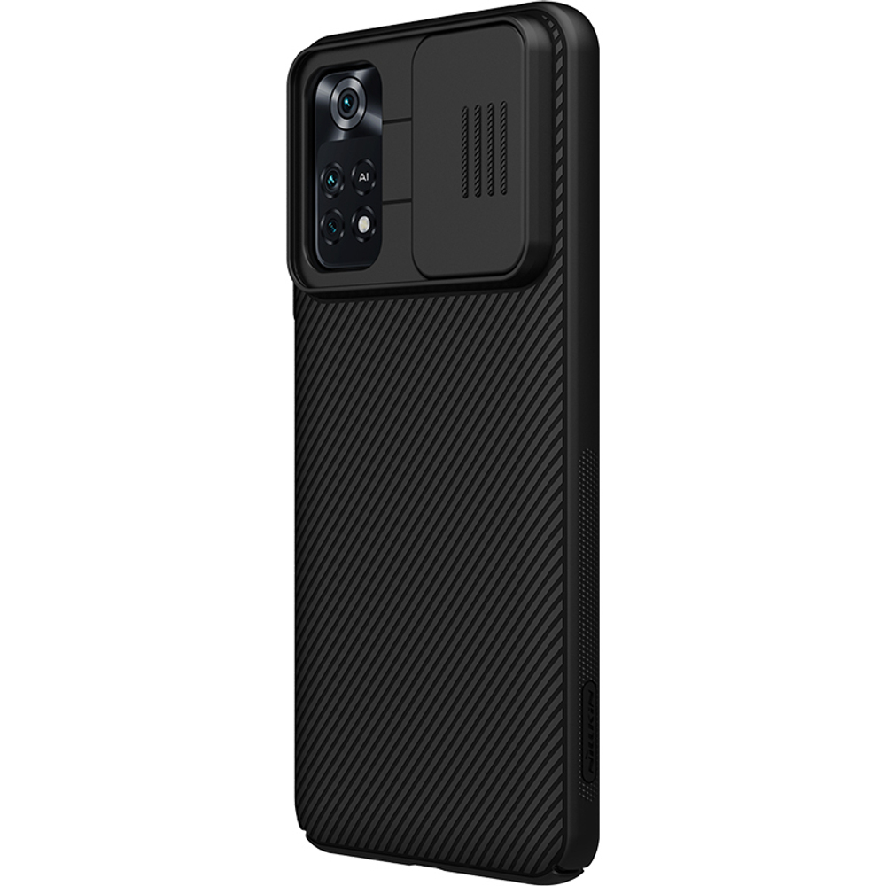 Чехол от Nillkin CamShield Case для смартфона Xiaomi Poco M4 Pro 4G, с защитной шторкой для камеры