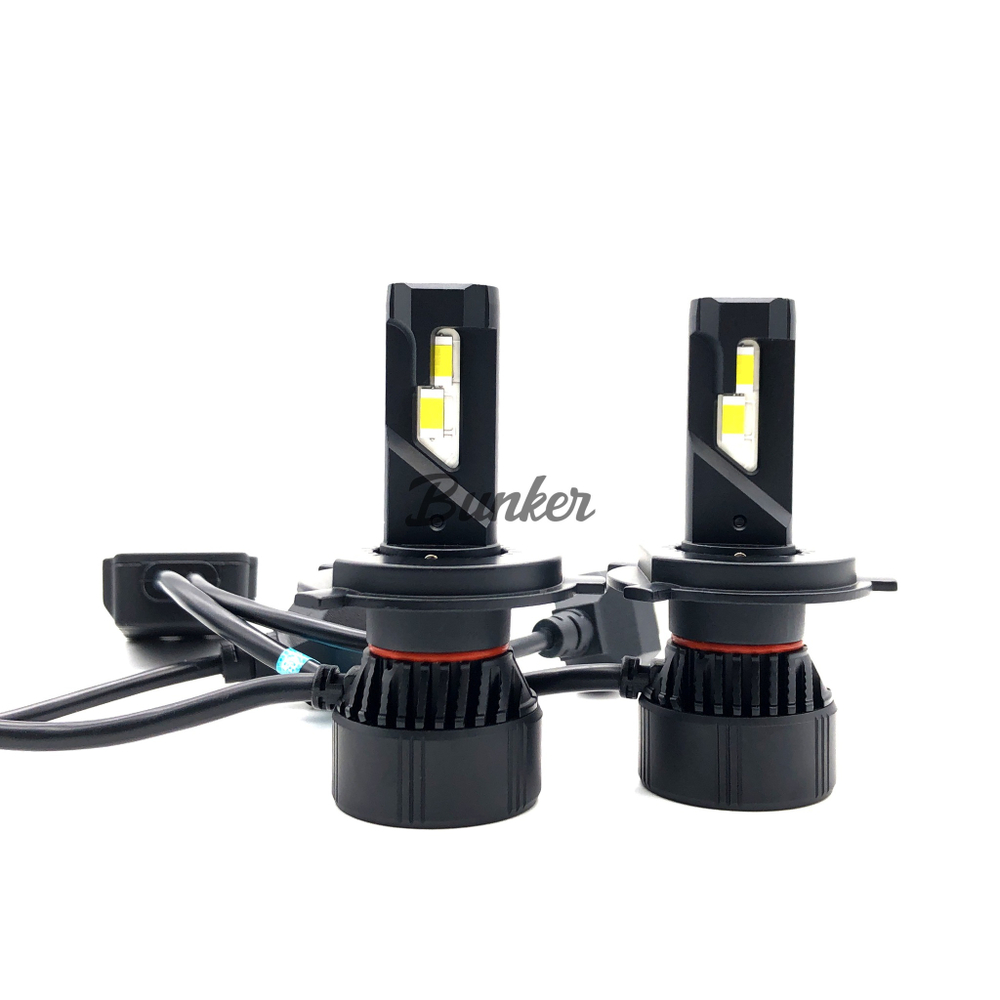 Светодиодные автомобильные LED лампы Sariti Y1 H4 5500K,12V