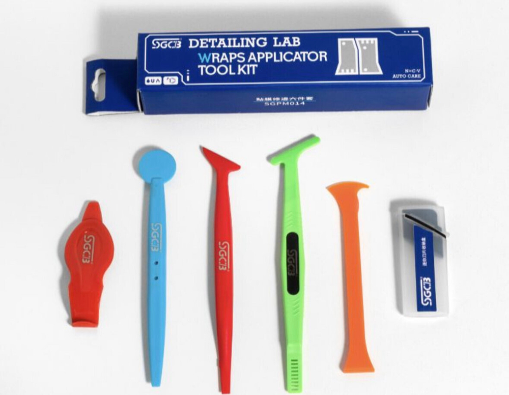 SGCB Wraps Applicator Tool Kit Набор ракелей лопаток