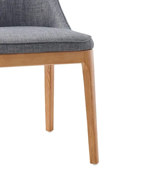 Стул Lind серый, ножки бук