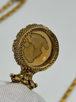 Многоярусная цепь с подвеской Goldette