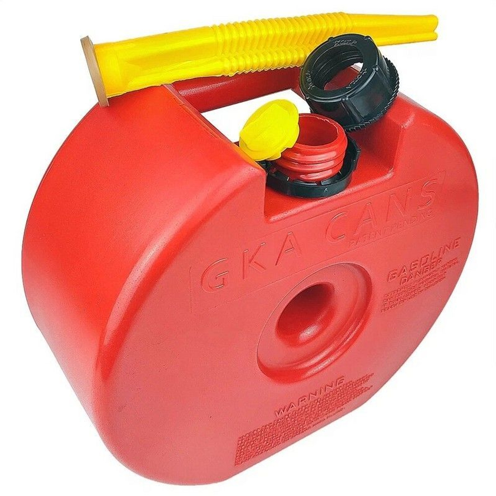 Канистра в запасное колесо GKA H3 4л красный