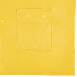 Дождевик-куртка желтая на кнопках С КАРМАНАМИ, виниловая, размер 50-56, рост 170-185, ГРАНДМАСТЕР, 610939