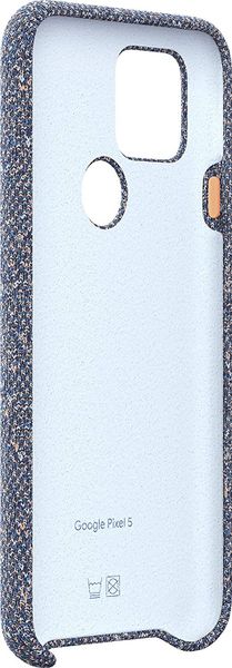 Чехол Google Pixel 5 Fabric Case, Blue Confetti (синий конфетти)