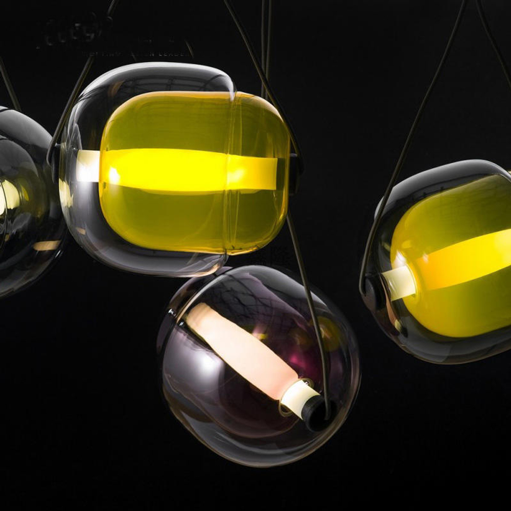 Pendant design lamp  Capsula by Brokis (Yellow)