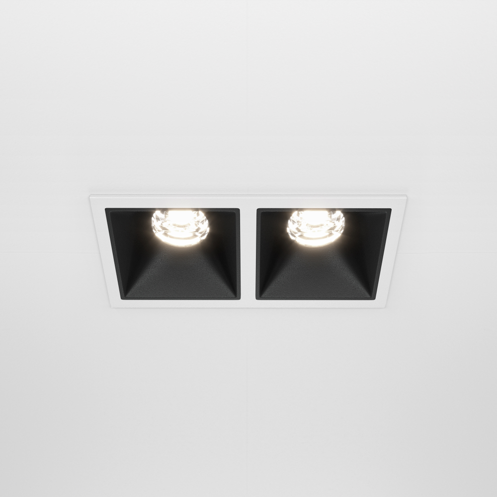 Встраиваемый светодиодный светильник Maytoni Alfa LED DL043-02-10W4K-SQ-WB