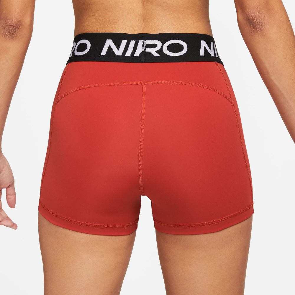 Женские теннисные шорты Nike Pro Shorts Women - Red, Black