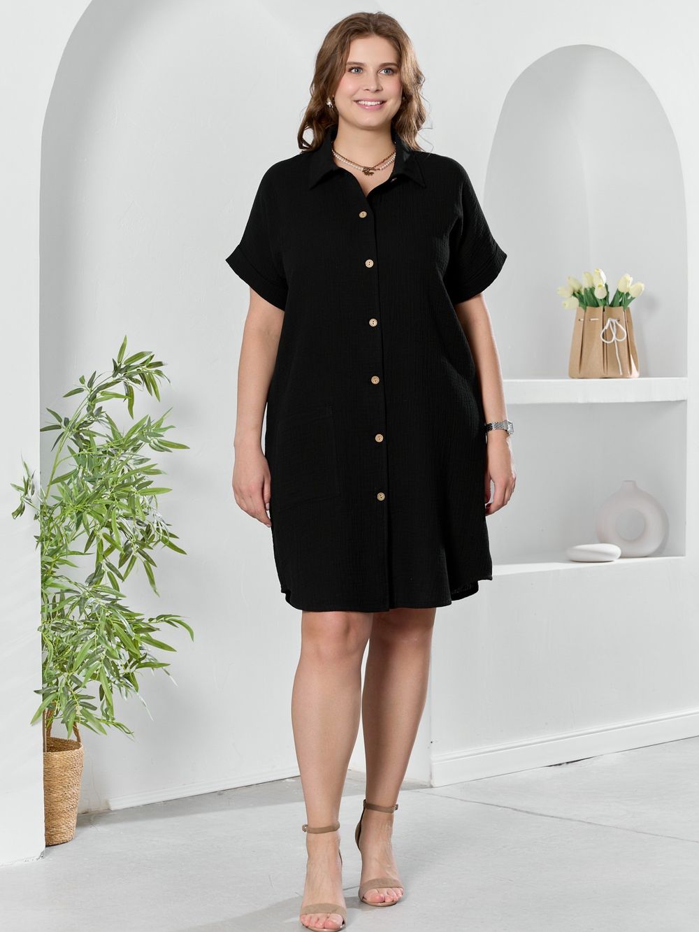 Платье Вуаль-5 Виотекс ЧЁРНЫЙ