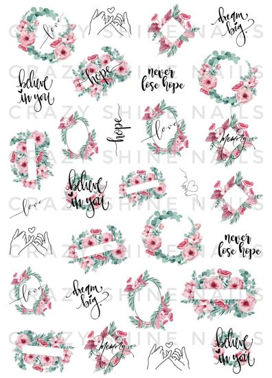 Слайдер-дизайн Crazy Shine Nails mini: Рамки 2