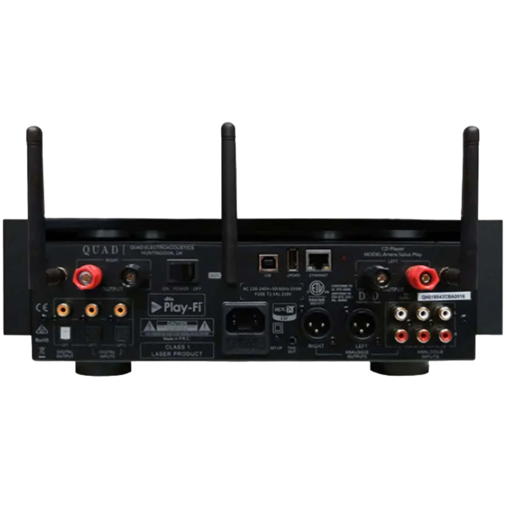 CD проигрыватель Quad Artera Solus Play Aluminium Black