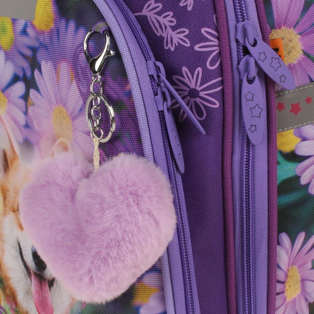 Ранец Колибри 5 с ортопед. спинкой "Корги" 36*28*17 см. 2 отд. (Luris)