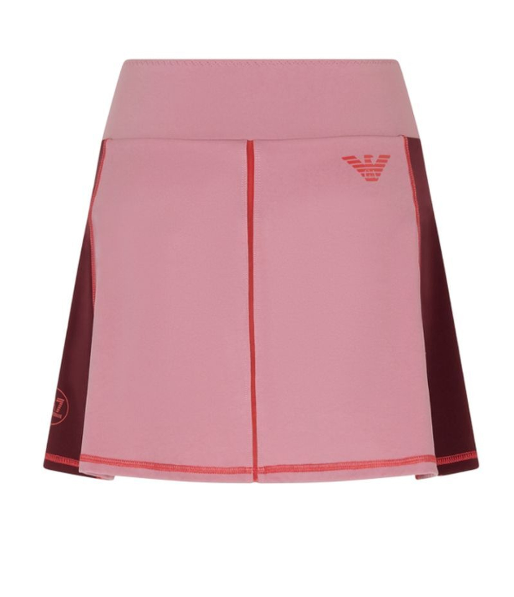 Теннисная юбка EA7 Tennis Pro Freestyle - dusky orchid/bordeau