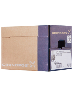 Насос циркуляционный GRUNDFOS UPS 25-60 EU, с гайками