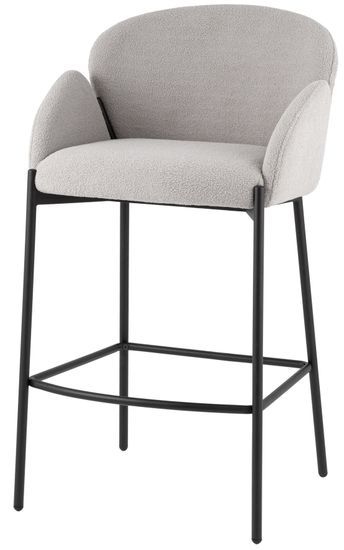 Стул барный Кирби светло-серый